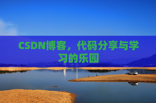 CSDN博客，代码分享与学习的乐园